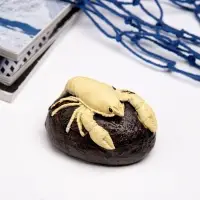 Фигурка полистоун &laquo;Рак на камне&raquo;, 10&times;6&times;5 см