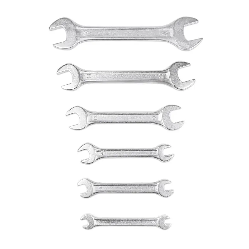 Набор ключей гаечных рожковых на держателе (6-17 мм) (6 предметов) JT KJ1N6P