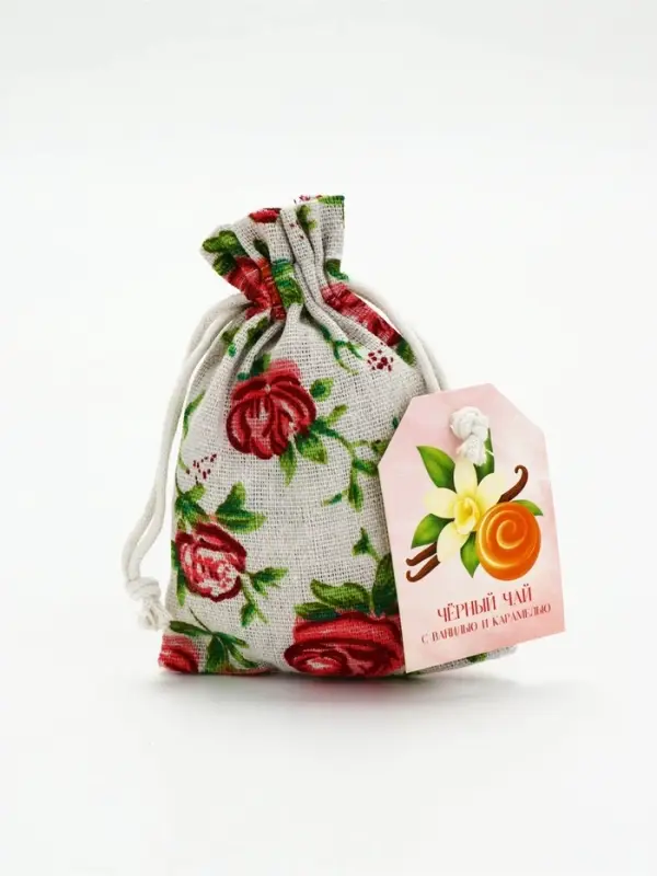 Гифтбокс с чаем, конфетами и еждневником "С 8 марта"