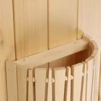 Абажур для бани и сауны &laquo;Треугольники&raquo;, липа, 31&times;26.5&times;13 см, настенный, угловой, &laquo;Добропаровъ&raquo;