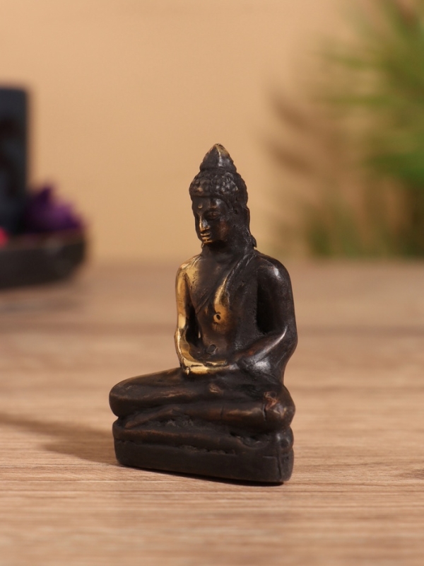 Сувенир бронза  Сувенир бронза "Будда" 4х2х6 см