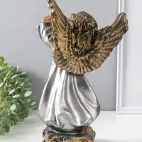 Фигура "Ангел с фонарём" 34х22х15 см