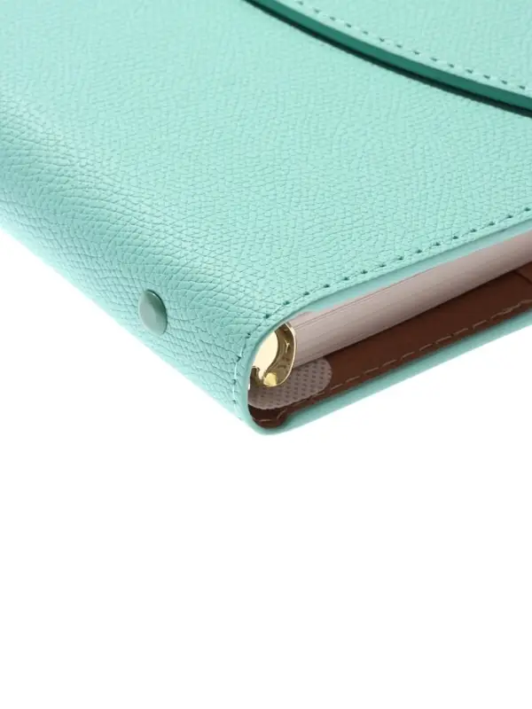 Органайзер на кольцах, A5, с клапаном, 80л, линия, к/зам, Бирюзовый Органайзер на кольцах, A5, с клапаном, 80л, линия, к/зам, Бирюзовый