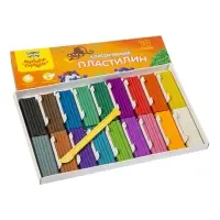 Пластилин &laquo;Мульти-пульти. Приключения Енота&raquo;, 18 цветов, 360 г, со стеком, картонная упаковка