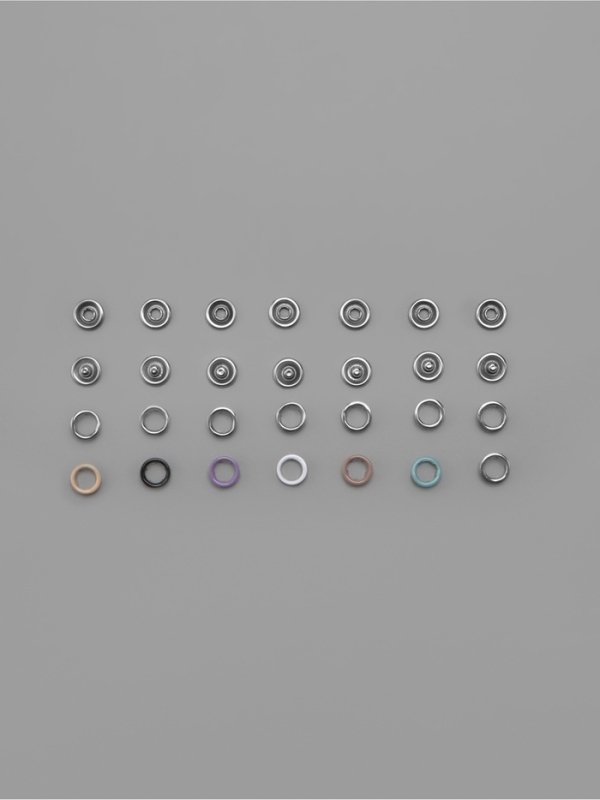 Кнопки рубашечные, открытые, d=9.5 мм, 140 шт., в пластиковом органайзере Кнопки рубашечные, открытые, d=9.5 мм, 140 шт., в пластиковом органайзере