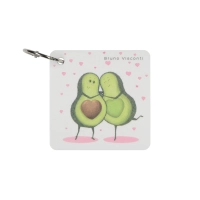 Блокнот SMART JOURNAL 70х70мм,110л,4 вида,отрывной блок на кольце 3-569