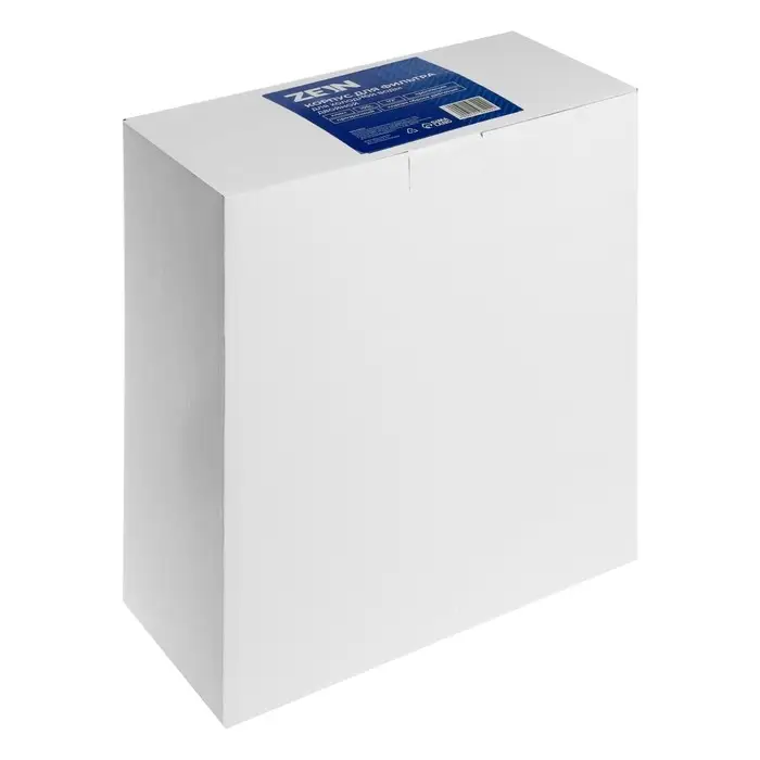 Корпус для фильтра ZEIN, 10SL, 1/2", двойной, для холодной воды, ключ, крепление, прозрачный