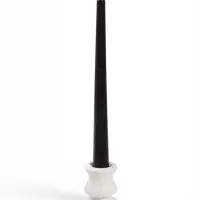 Свеча античная, 2.3&times;24.5 см, 5 ч, 55 г, чёрная