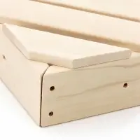 Полка - вешалка угловая №2, 4 крючка 54х39х11 см