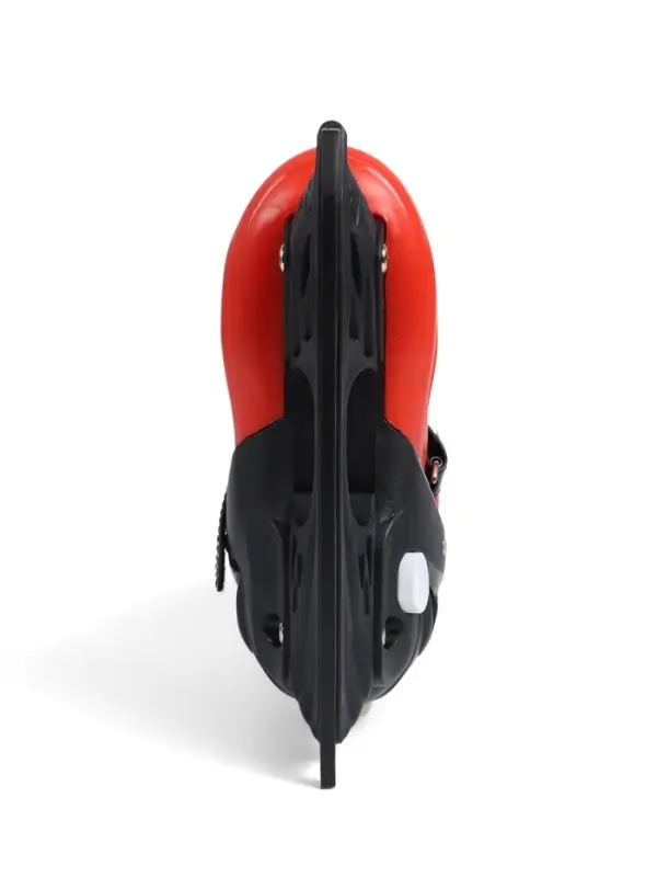 Коньки для фитнеса с роликовой платформой BlackAqua (р.34-37, красный)