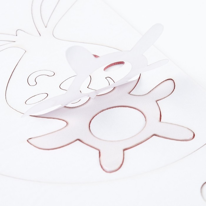 Наклейки интерьерные Наклейки интерьерные "Зайчик", детские, декор на стену, панно 61 х 80 см