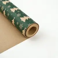 Набор упаковочной бумаги «Зимняя история», рулон Набор упаковочной бумаги «Зимняя история», рулон