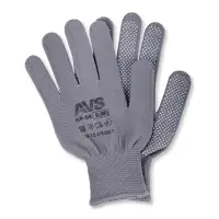 Перчатки нейлоновые с ПВХ (серые) 1 пара AVS RP-05