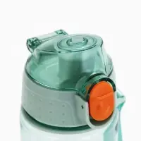 Бутылка для воды пластиковая Sport, 600 мл, голубая