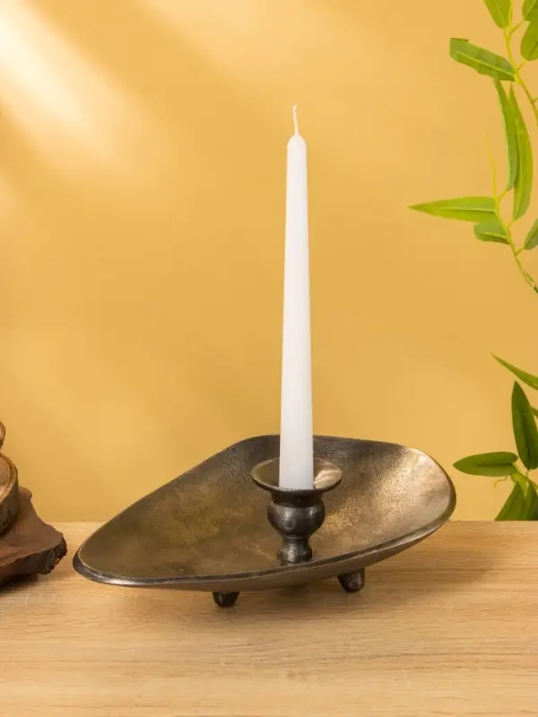 Подсвечник  Подсвечник "Средневековье" алюминий 25,5х18х7,5 см