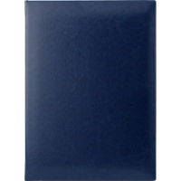 Папка адресная НЕБРАСКА, синий, выклейка диз. бумага, А4