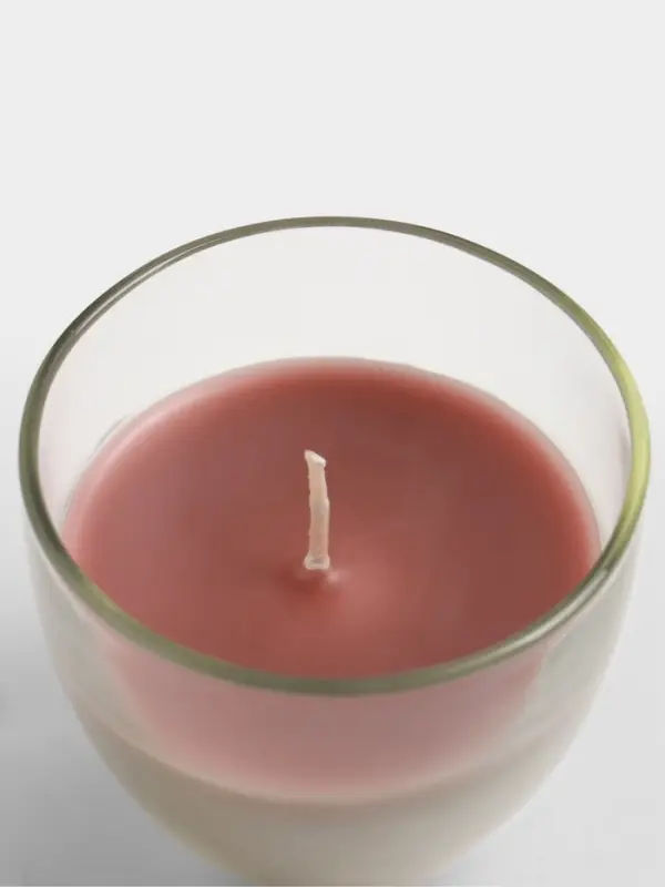 Свеча ароматическая в стакане SCENTED CANDLE, 100 г, сидр, шалфей