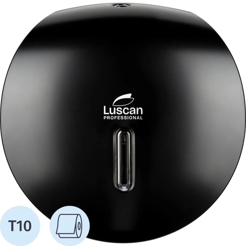 Диспенсер для туалетной бумаги рул Luscan Prof Etalon черный 151065