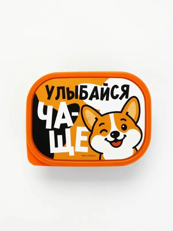 Набор &laquo;Улыбайся чаще&raquo; ланч-бокс 500 мл, бутылка 450 мл