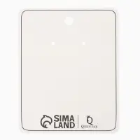 Серьги "Кристалл" круг, цвет прозрачно-чёрный