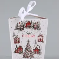 Бонбоньерка &laquo;Уютный Новый год&raquo;, 7.5&times;8&times;7.5 см
