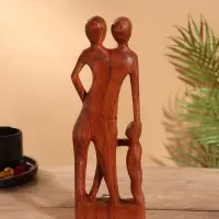 Сувенир &laquo;Семья&raquo;, 10&times;3&times;30 см, дерево