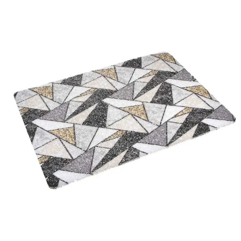 Коврик придверный тм VETTA Lapsha, ПВХ, 40х60 см, 2 дизайна, без резиновой подложки