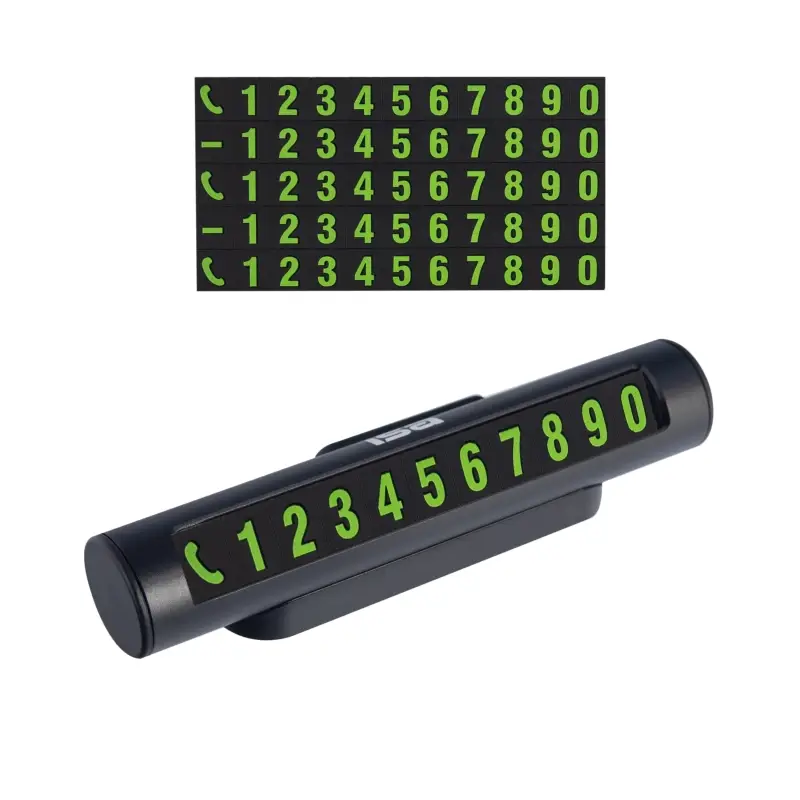 Парковочная автовизитка VHM-P1 ISA черная