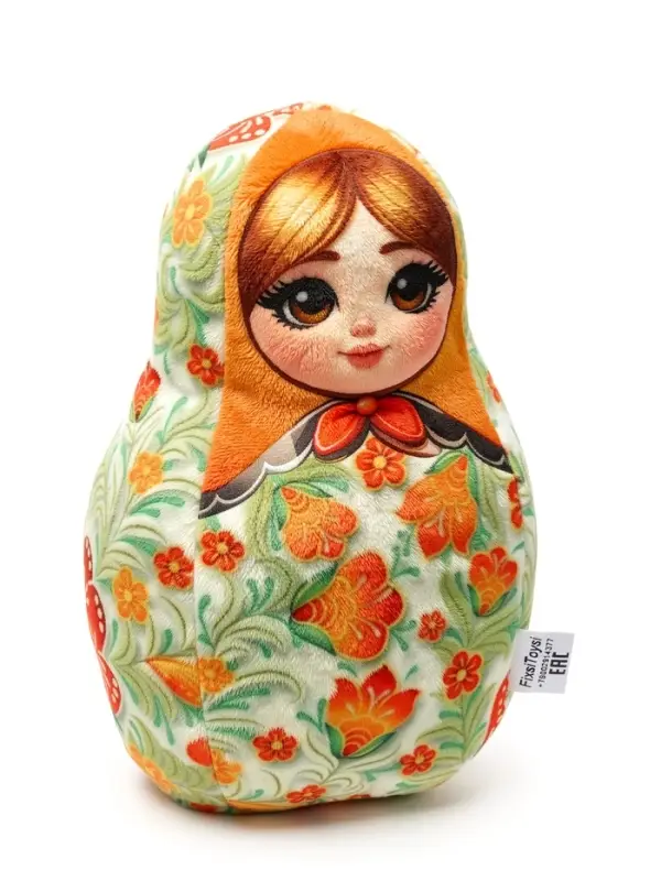 Мягкая игрушка - подушка &laquo;Матрешка&raquo;, 23 см