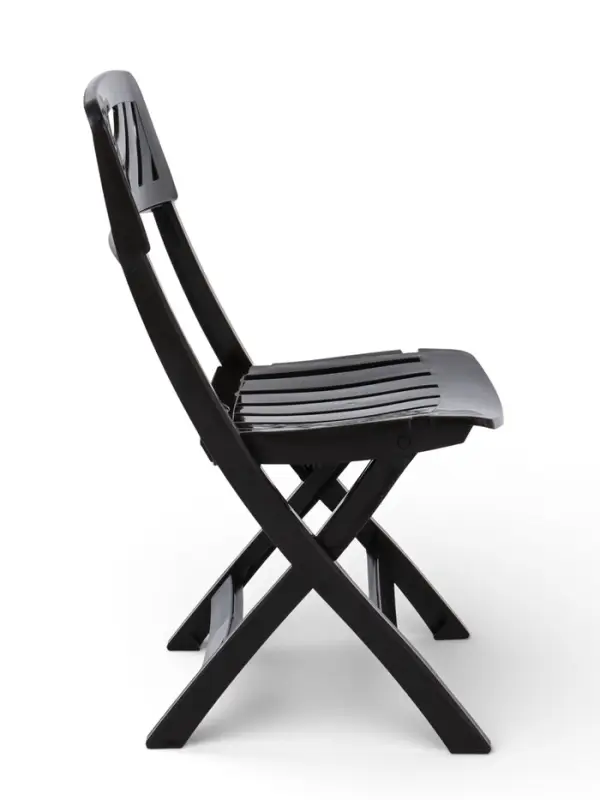 Стул садовый Decorona DeRiviera, 46&times;50&times;82 см, складной, пластиковый, горький шоколад