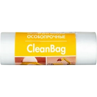 Мешки для мусора ПВД 60л 10мкм 20шт/рул прозрачные 56x68см_СПБ