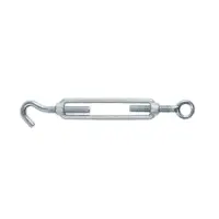 Талреп крюк-кольцо ТУНДРА krep, DIN1480, М10, оцинкованный, 1 шт.
