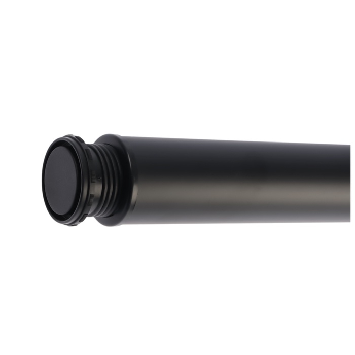 Опора мебельная, барная, ТУНДРА, 60х710 мм, цвет черный Опора мебельная, барная, ТУНДРА, 60х710 мм, цвет черный