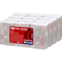 Полотенца бумажные д/дисп. FOCUS Premium Z-сл 2 сл 24х20см 200л/12пач/уп
