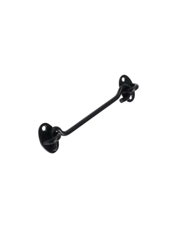 Крючок ветровой LOCKLAND KV001, L=150 мм, нержа, цвет черный, 2 шт