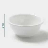 Салатник Hanna Kn&ouml;vell, 600 мл, d=16.5 см, фарфор, белый