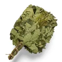 Веник для бани, дубовый, 45 см, с донником