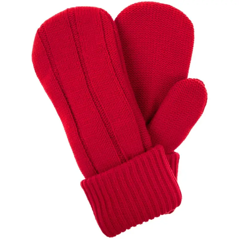 Варежки Knit Beat, красные, размер L/XL Варежки Knit Beat, красные, размер L/XL