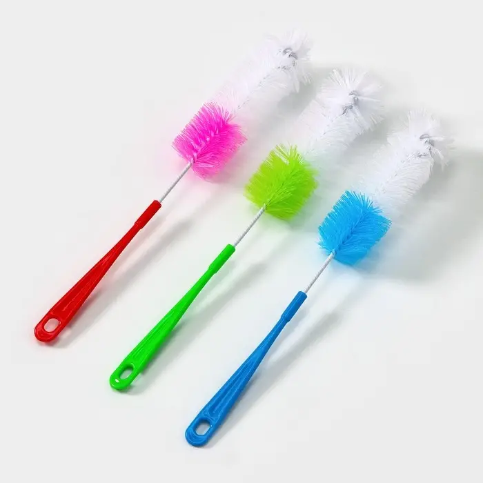 Ёршик для посуды Доляна, 5&times;38 см, МИКС