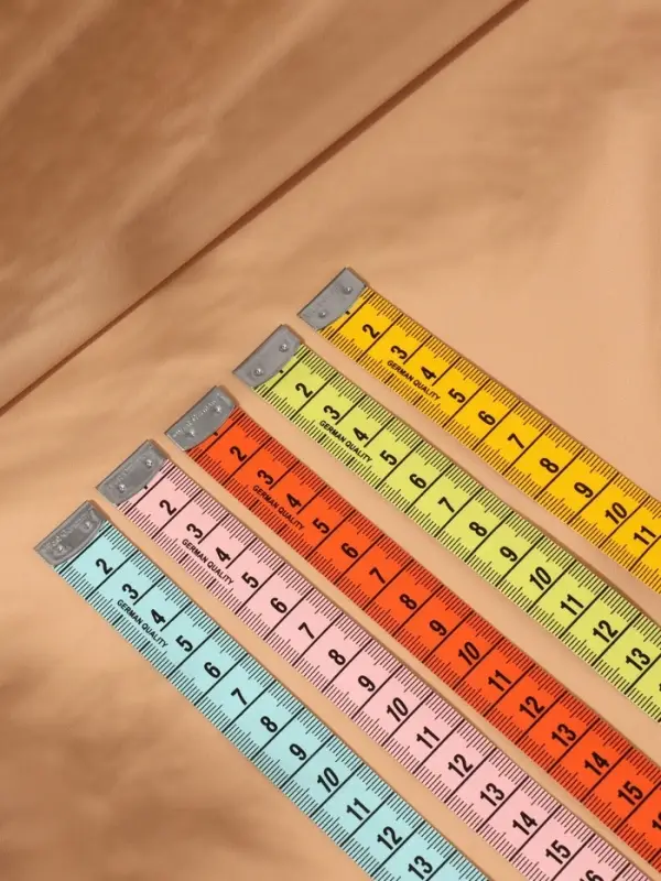 Сантиметровая лента TEIRA, 150 см&times;1.9 см, (см/см), разноцветная