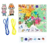 Геоборд с заданиями &laquo;Изучаем времена года&raquo;