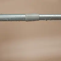 Карниз для шторы в ванную тм VETTA 2,6м, алюминий, серебристый