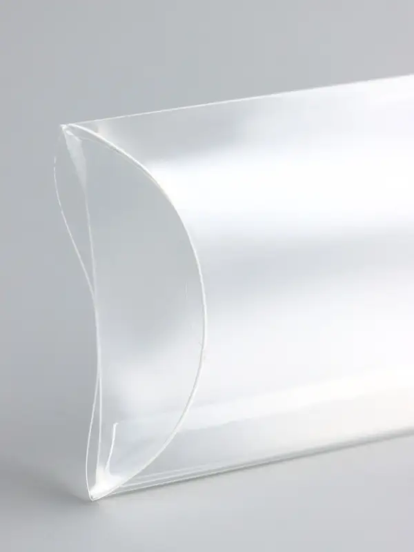 Складная прозрачная коробка из PVC, для упаковки подарков, 11×6×2.5 см