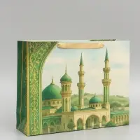 Пакет подарочный, упаковка &laquo;Священный праздник&raquo;, L, 31 &times; 40 &times; 11,5 см