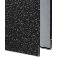 Папка-регистратор  80 мм мрамор с зелым кор,мет.уг.,бум/бум