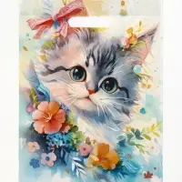 Пакет подарочный &laquo;Натюркот&raquo;, полиэтиленовый с вырубной ручкой, 40&times;31 см, 30 мкм