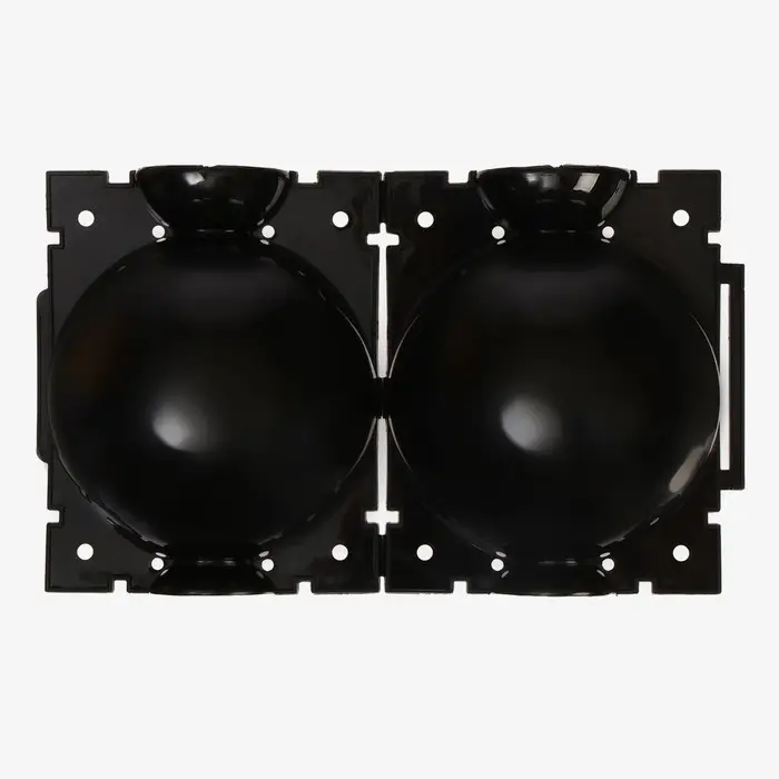 Шар для укоренения растений, d=8 см, под ветку 1 см, чёрный, Greengo