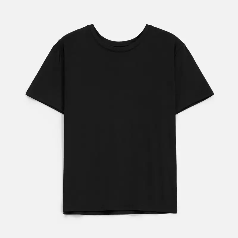 Футболка унисекс Senti, черная, размер S Футболка унисекс Senti, черная, размер S