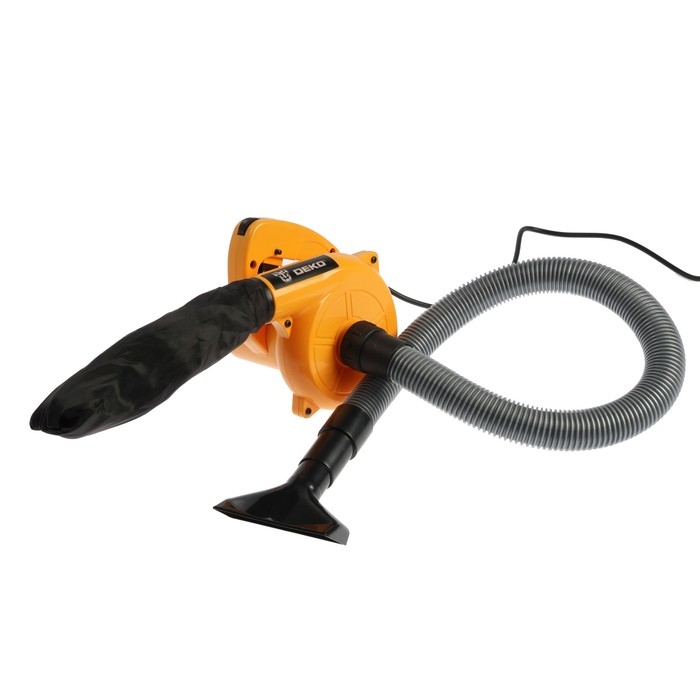 Воздуходувка садовая DEKO DKBL1100, электрическая, с набором насадок, 1.1 кВт, 150 м3/час Воздуходувка садовая DEKO DKBL1100, электрическая, с набором насадок, 1.1 кВт, 150 м3/час
