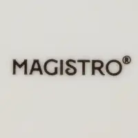 Кружки Magistro Real Marble, 400 мл, набор 2 шт., фарфор, белые